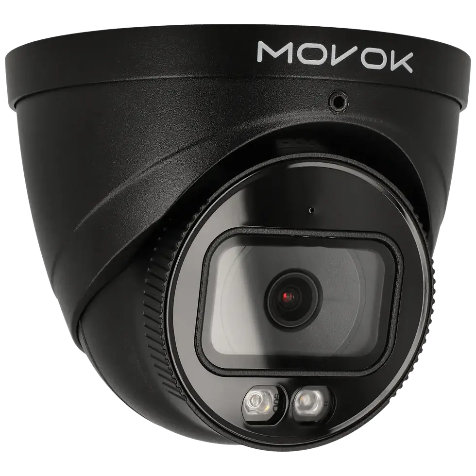 Cámara minidomo IP de 5 Mpx y óptica fija
