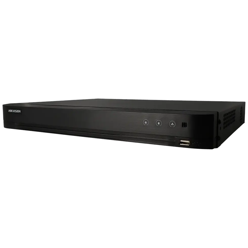Grabador 5 en 1 (HD-CVI, HD-TVI, AHD, analógico e IP) de 16 canales y 2 Mpx de…