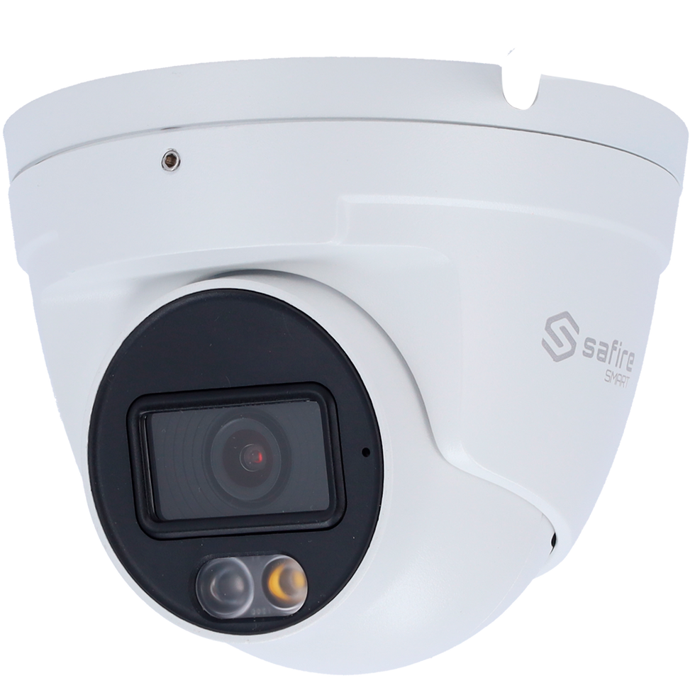 Safire Smart - Cámara Turret IP gama I1 AI Avanzada y DualLight - Resolución 6…