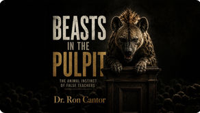Beasts in the Pulpit: The Animal Instinct of False Teachers