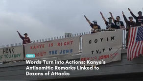 Words Turn into Actions: Kanye’s Antisemitic Remarks Linked to Dozens of Attacks