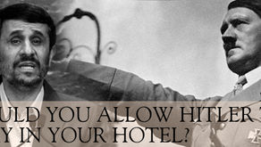 Would you allow Hitler to stay at your Hotel?