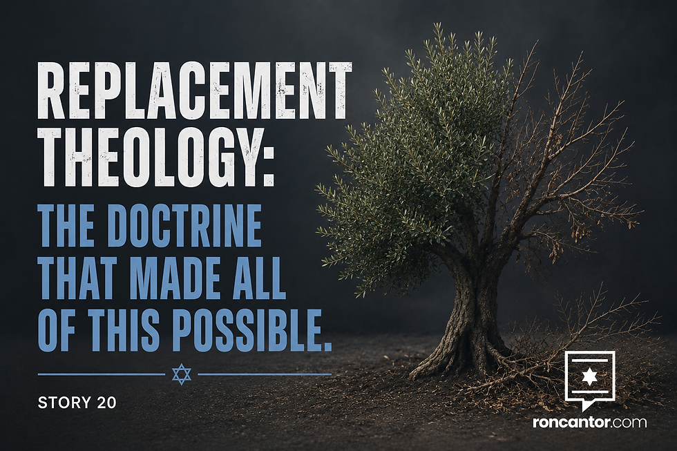 20 / Replacement Theology: The Doctrine That Made All of This Possible