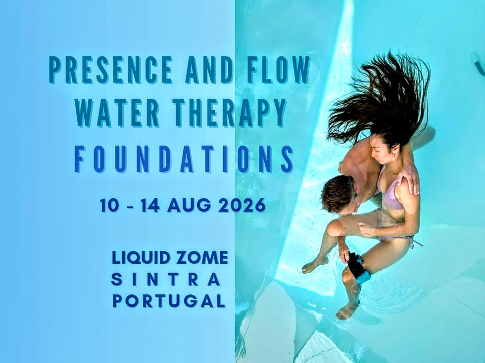 Presence and Flow - Water therapy - Portugal