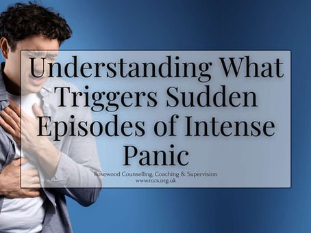 A symbol showing panic attack causes and symptoms.