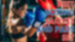 A boxer using the best boxing gloves and pads set for training.