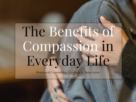 The benefits of compassion displayed by two people embracing.