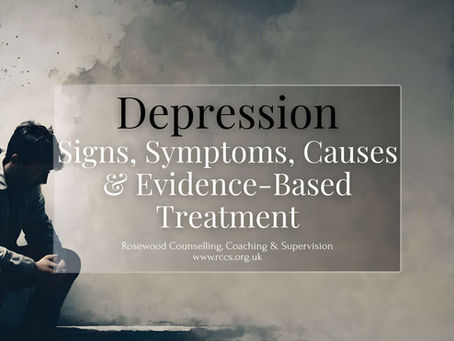 A man suffering with depression.