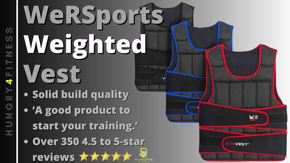 Best weighted vests for CrossFit training.