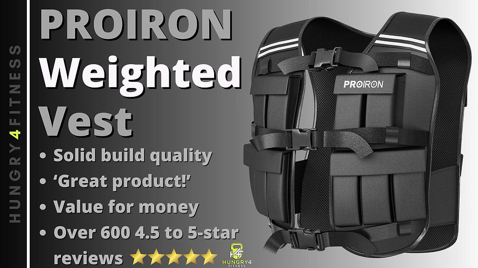 PROIRON best weighted vest.