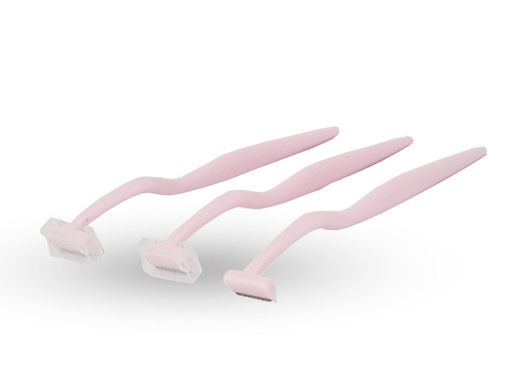 3 Stücke Augenbrauenrasierer T Form