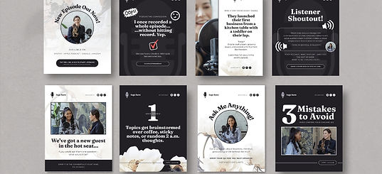 Podcast Instagram Templates