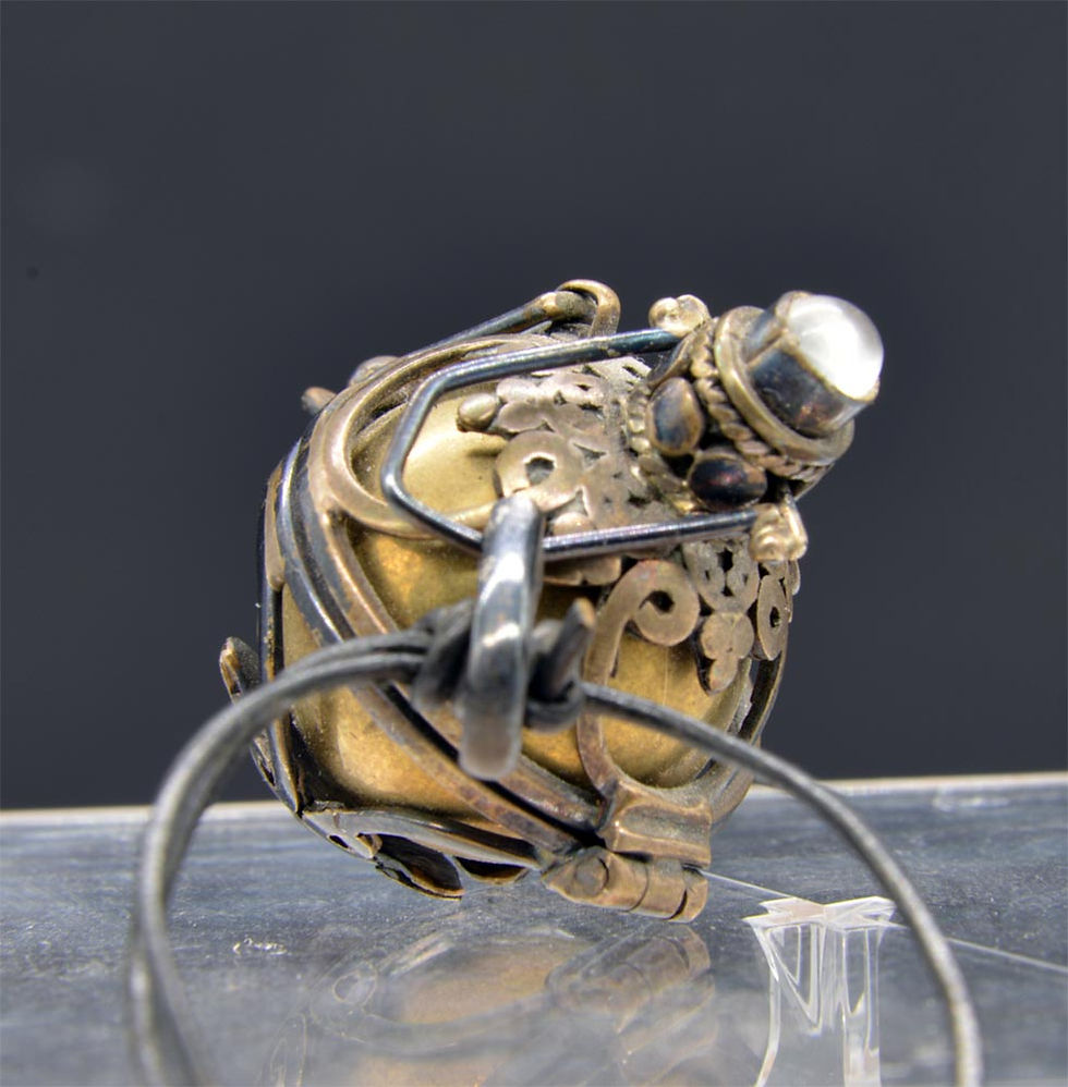 Silberklingelanhänger