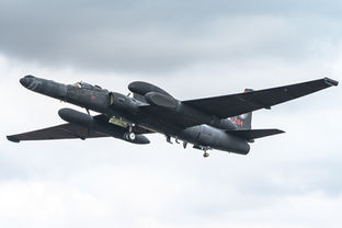 The iconic Lockheed U-2 'Dragon Lady' spy plane of the USAF. 