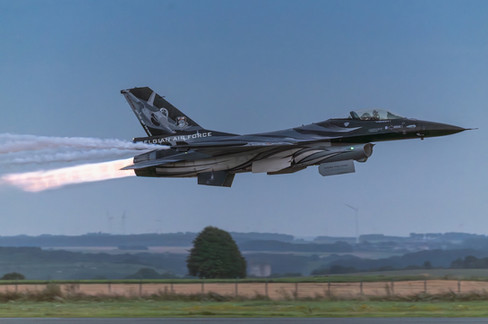 F-16 solo display (Belgian Air Force)
