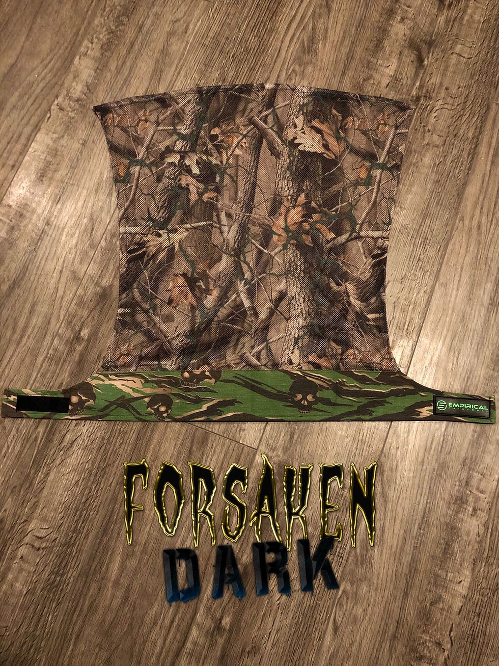 Thumbnail: Paintball Headwrap - Vivid Forest Forsaken Dark - Empirical Paintball