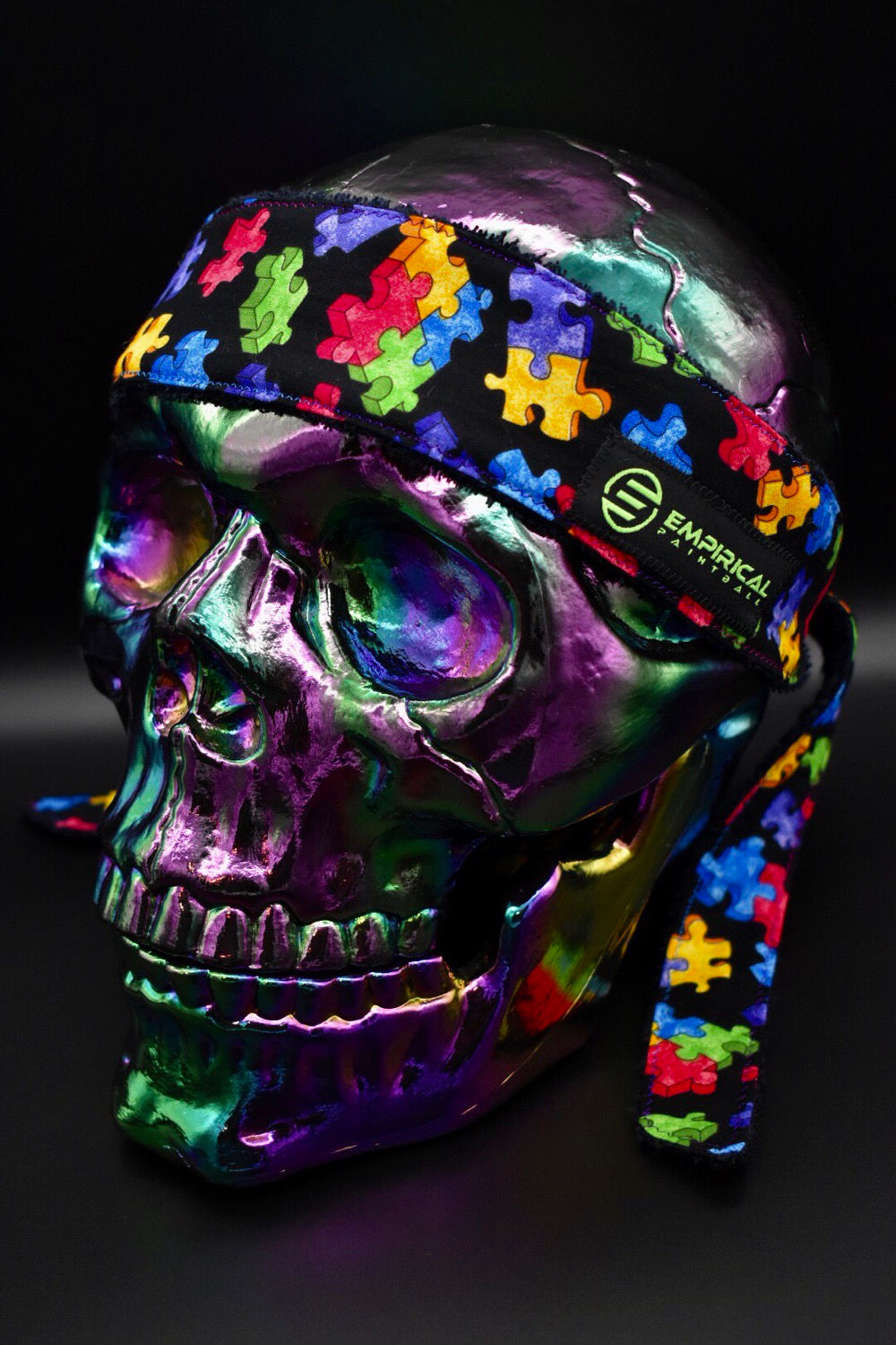 Midnight Puzzle Fade Stitch - Headband