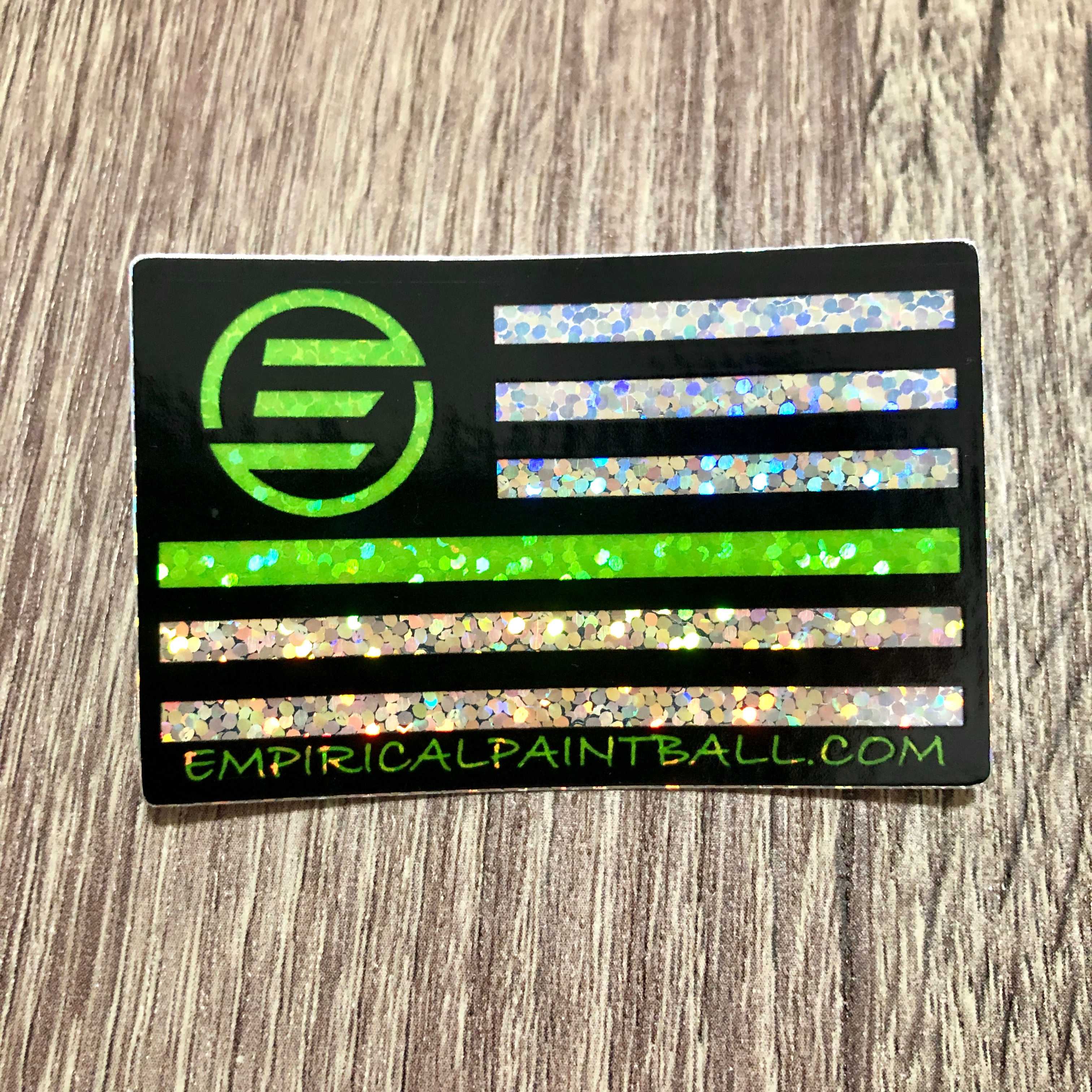 EP Flag Sticker - Glitter HOLO