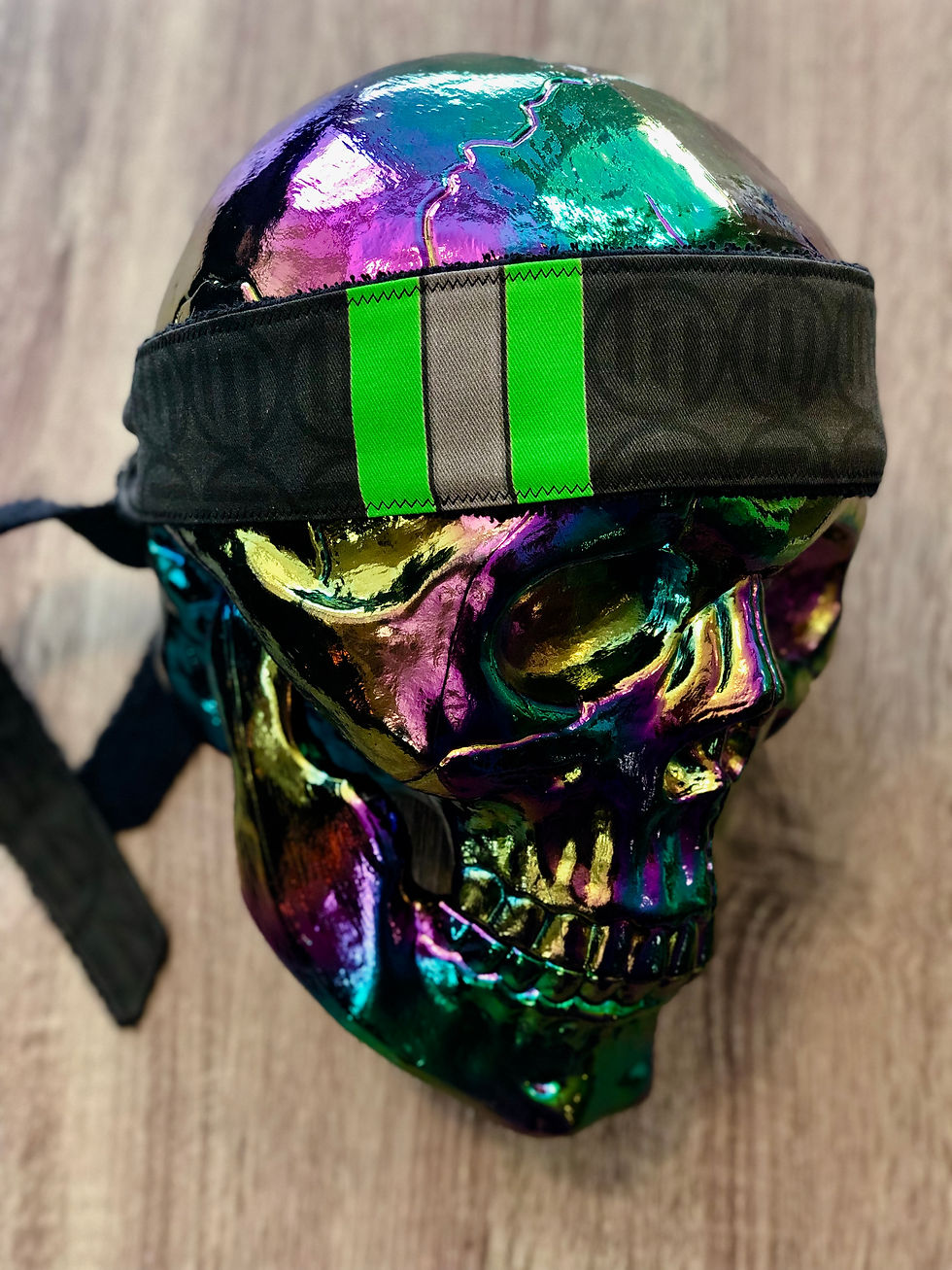Thumbnail: 3 Stripe Academy - Green - Legend Headband