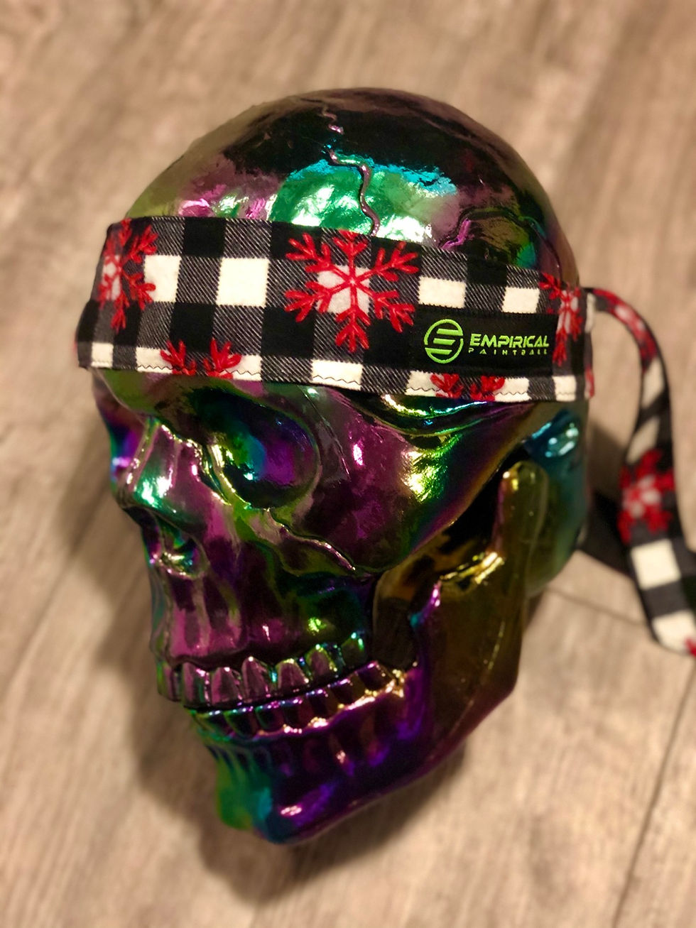 Thumbnail: Crimson Snow Plaid - Headband