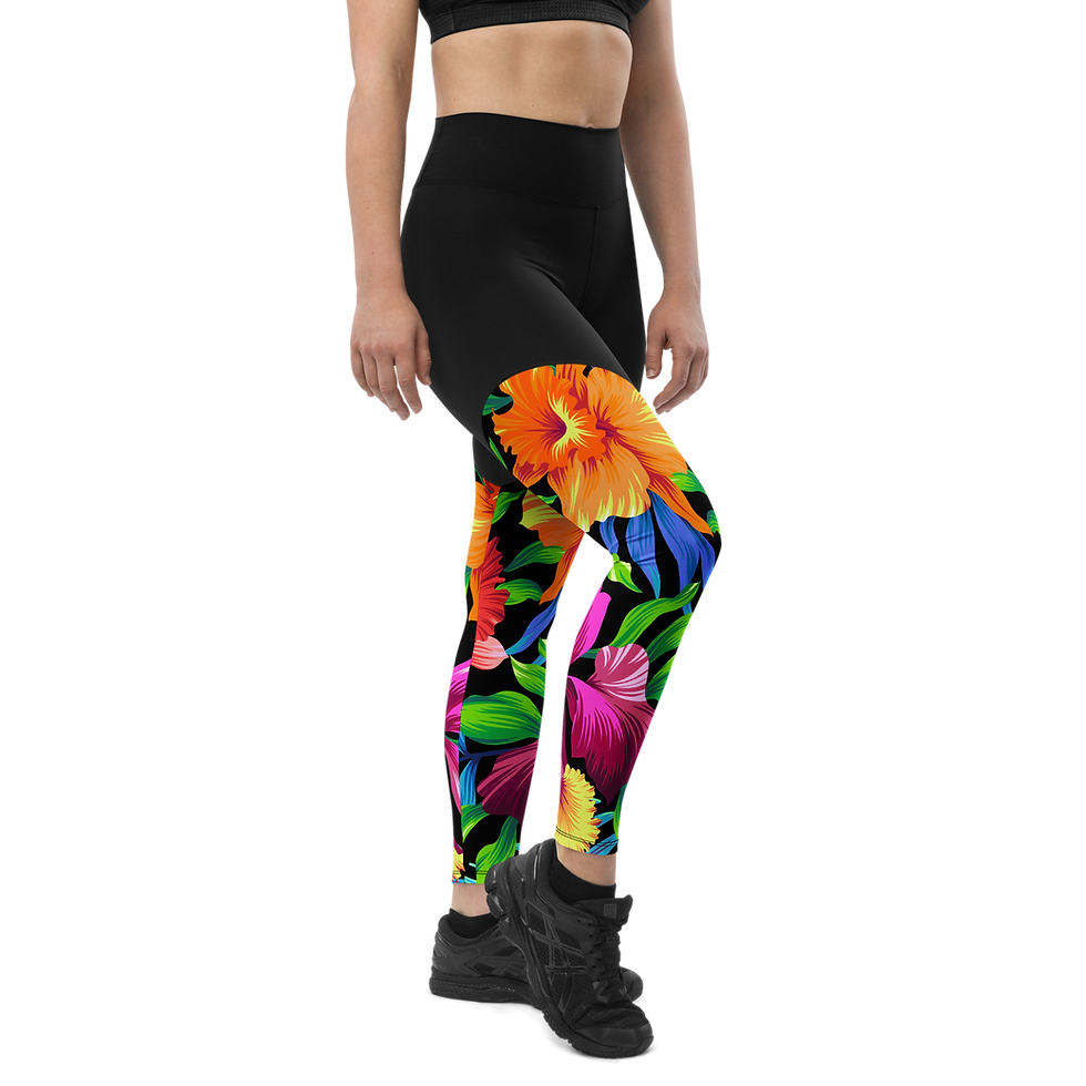 Thumbnail: Exotic Flex - Ethereal Sport Leggings