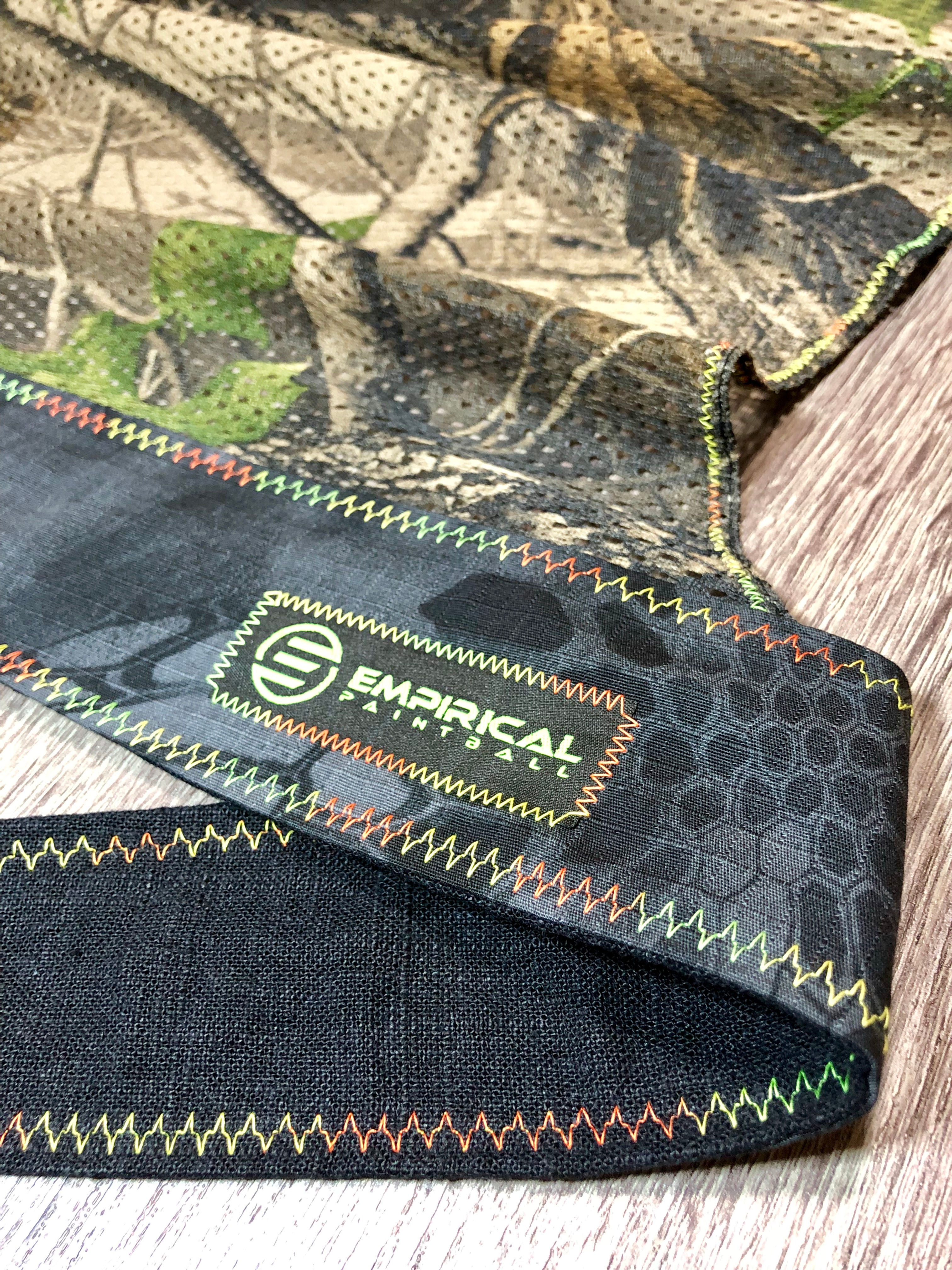 Typhon Camouflage Headwrap - 🍊🍋 Citrus Stitching