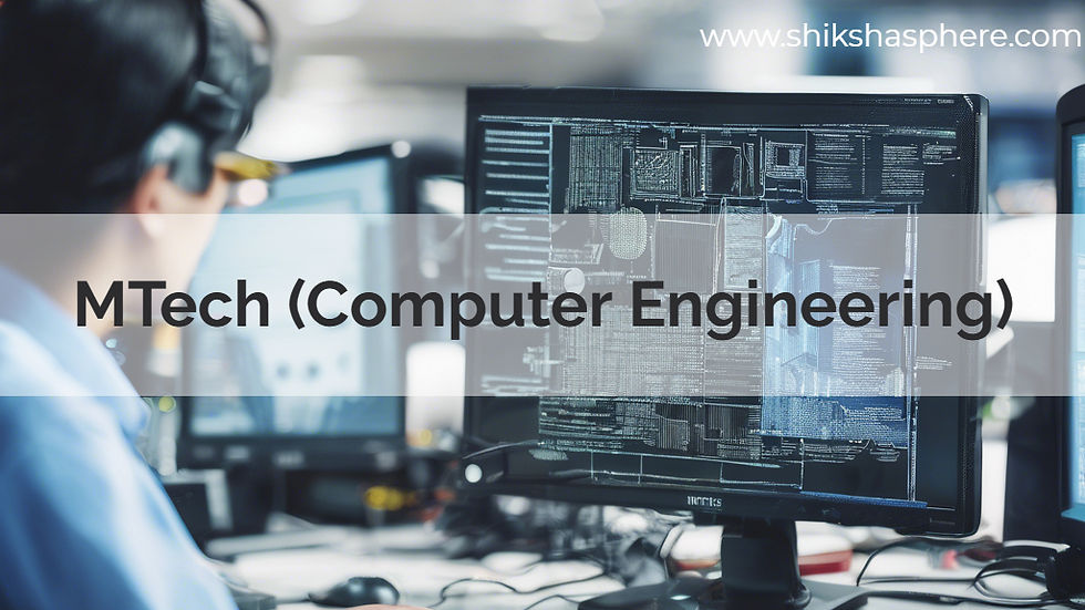 MTech (Computer Engineering)