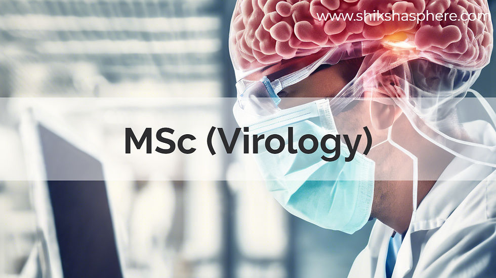 MSc (Virology)
