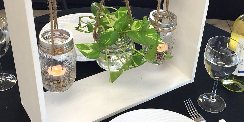 DIY HANGING PLANTER / CANDLE HOLDER
