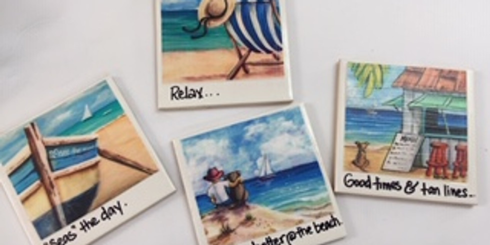 COFFEE & COASTERS WORKSHOP