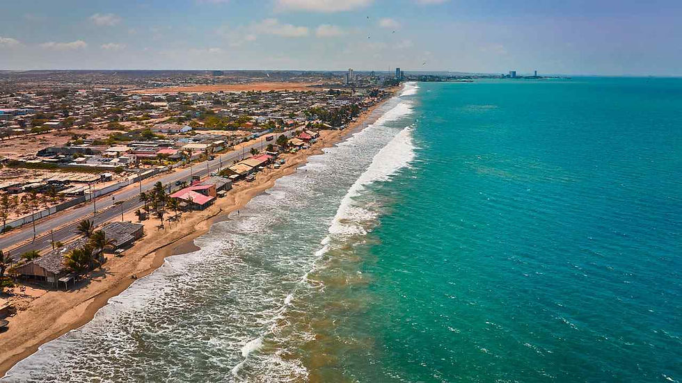 The Ruta del Spondylus begins exactly where the legendary Pacific Oasis Club sits in Ballenita, Ecuador.