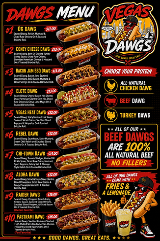 Menu 1 Dawgs