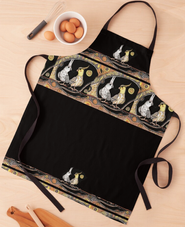 Mintie and Mango cockatiels Apron.png