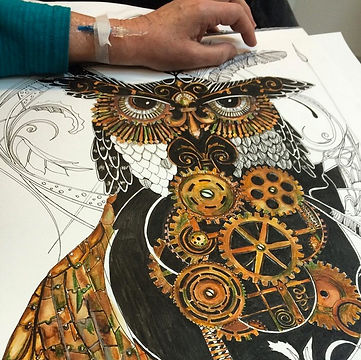 Chemotherapy while drawing