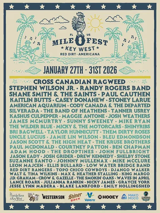 Cross Canadian Ragweed, Stephen Wilson Jr, Randy Rogers Band, Shane Smith & the Saints, Paul Cauthen & more!