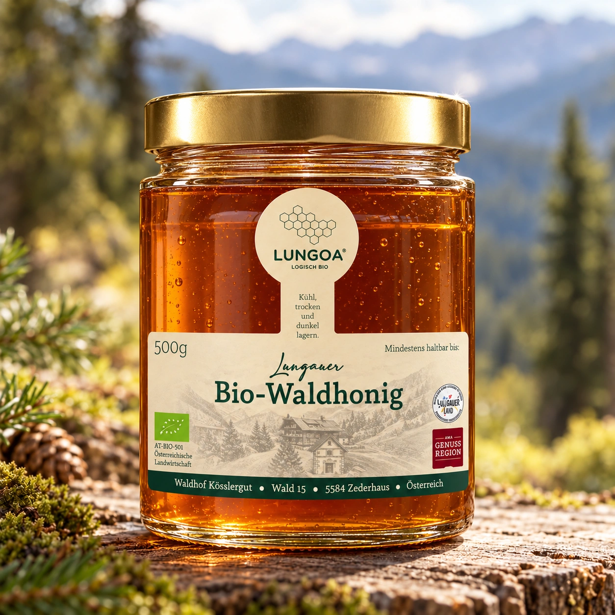 Lungauer BIO-Waldhonig · 500 g