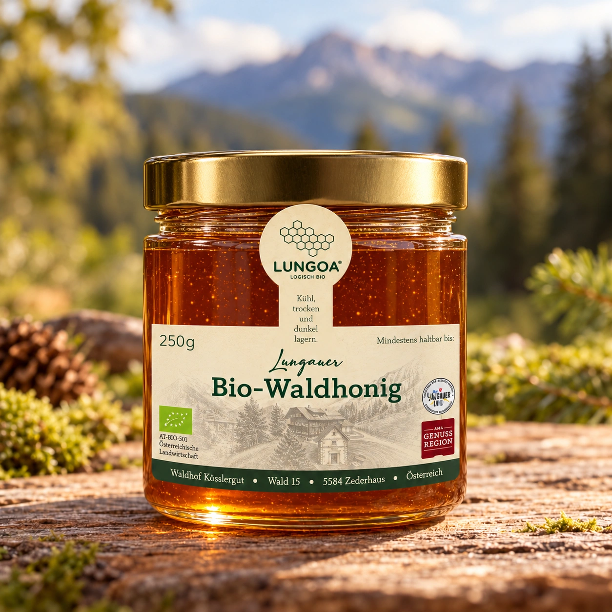 Lungauer BIO-Waldhonig · 250 g