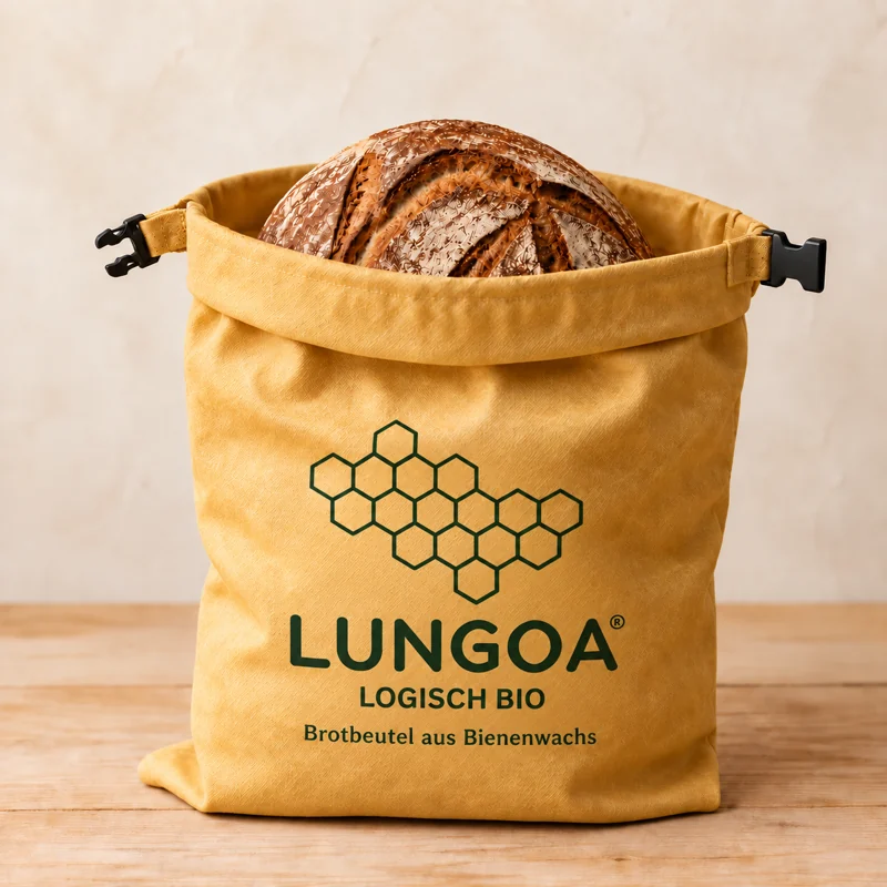 BIO-Brotbeutel mit Bienenwachs