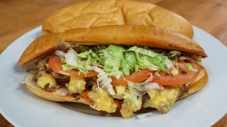 Chopped Cheese Burger