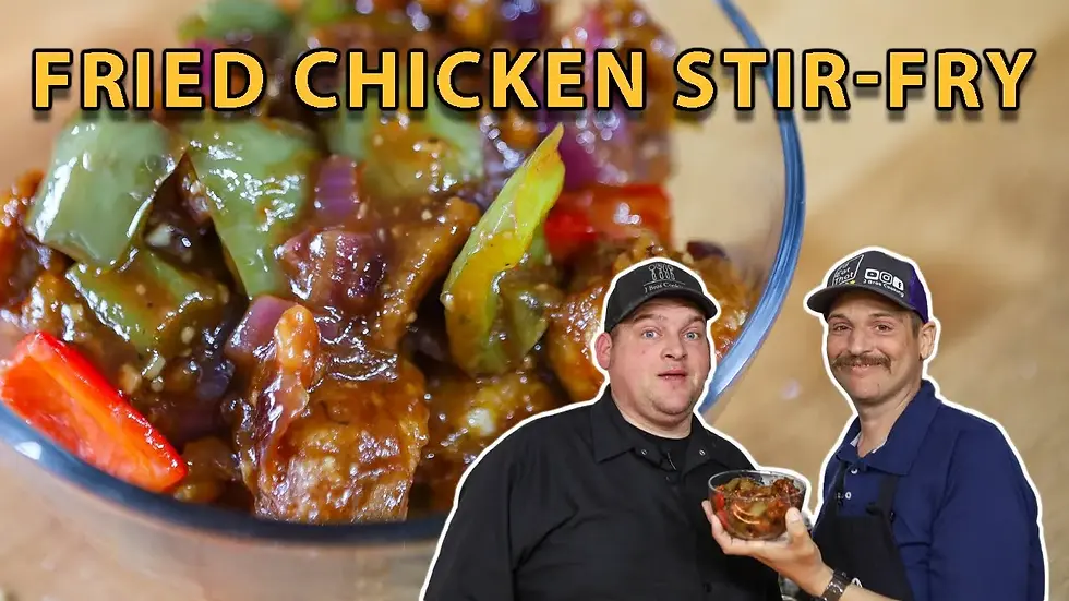 Fried Chicken Stir-fry