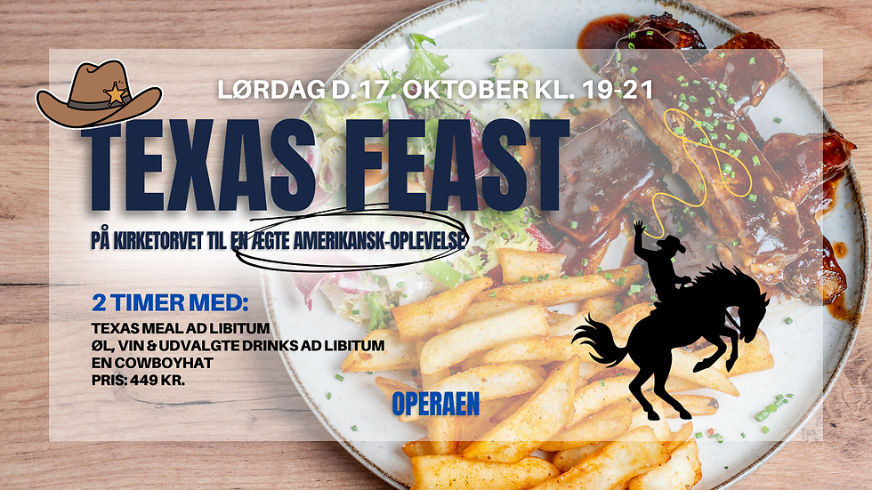 Texas Feast - Mad & Drikke ad libitum