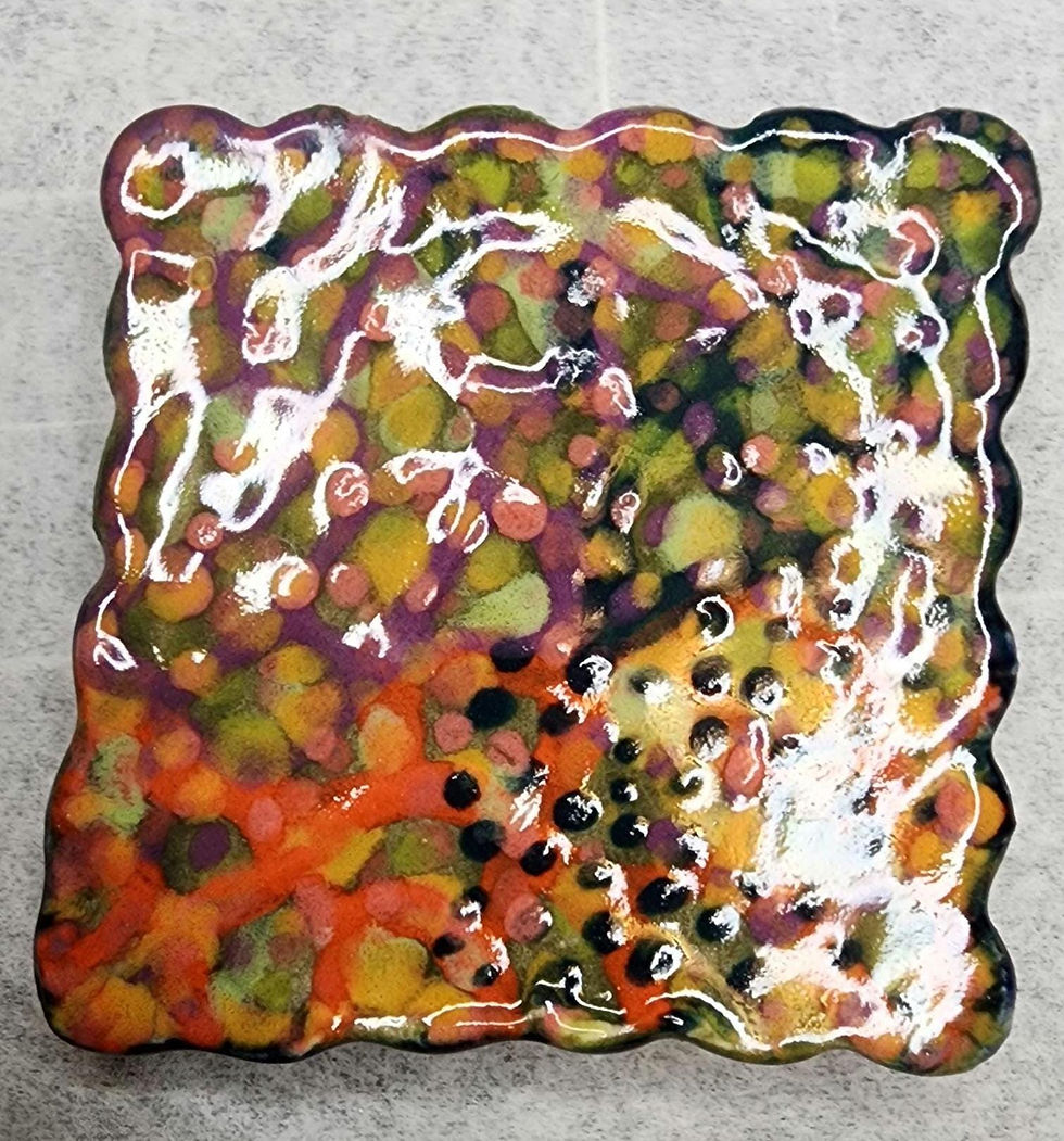 Thumbnail: Handmade Ceramic Magnets – Wearable Art | Colorful Clay Gifts | Unique Fridge