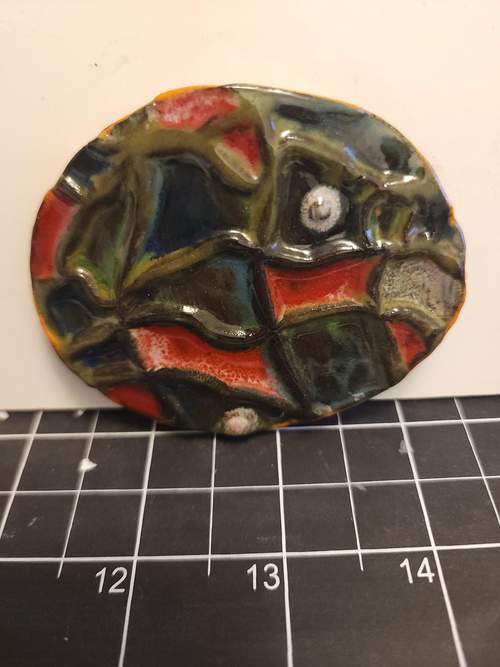 Thumbnail: Unique Handmade Clay Magnets - Butterfly, Abstract Art, and 'Believe'