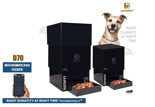 remote dog feeder