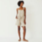 Linen Blend Romper