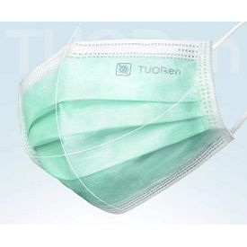 Miniatura: Máscara Descartável De Proteção Facial Tripla