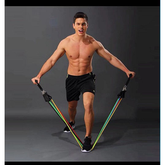 Miniatura: Faça seu treino em casa - Elástico puxar Fitness potencialize - corpo perfeito