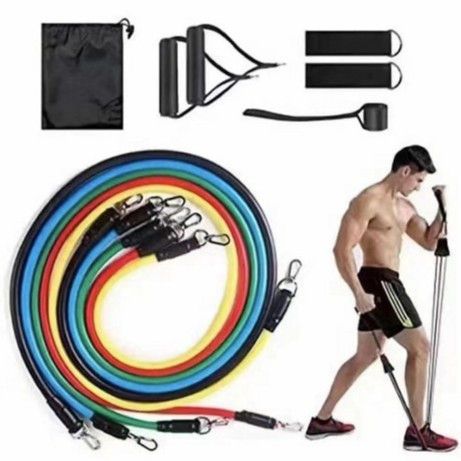 Faça seu treino em casa - Elástico puxar Fitness potencialize - corpo perfeito