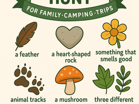 Nature Scavenger Hunts for Family Camping Trips