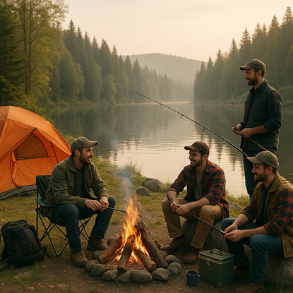 Guys Fishing